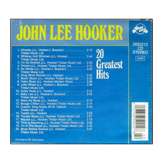 John Lee Hooker: 20 Greatest Hits