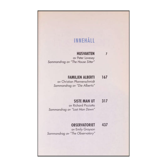 Reader’S Digest: Det Bästas Bokval 233