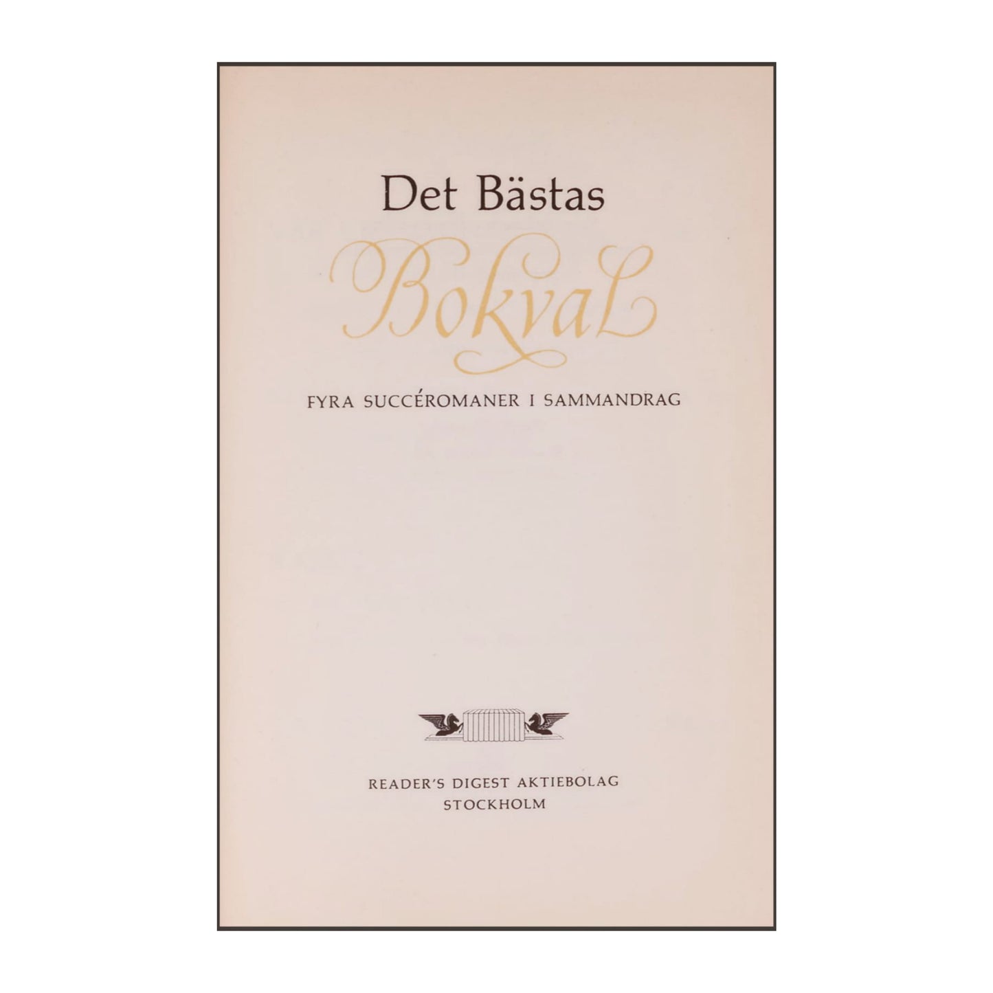 Det Bästas Bokval