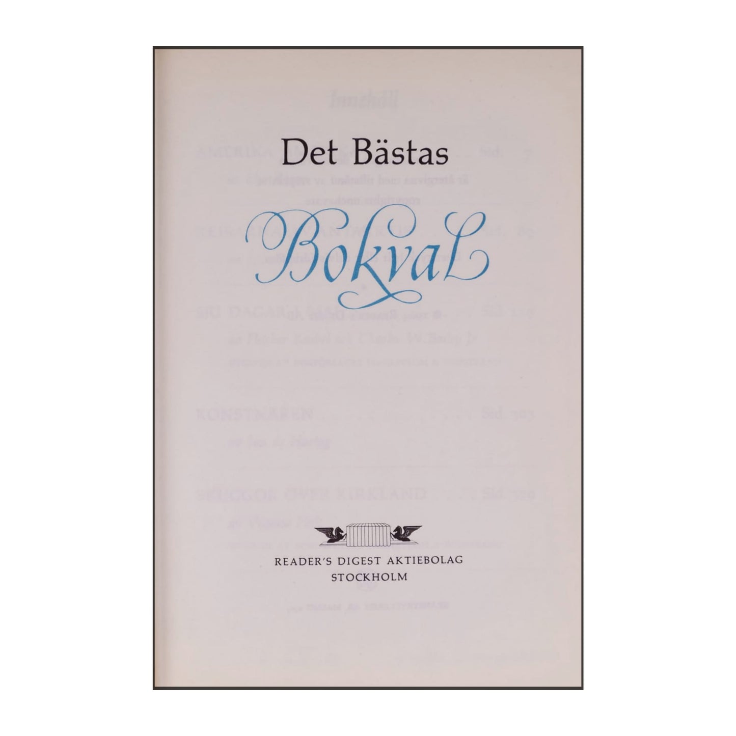 Det Bästas Bokval