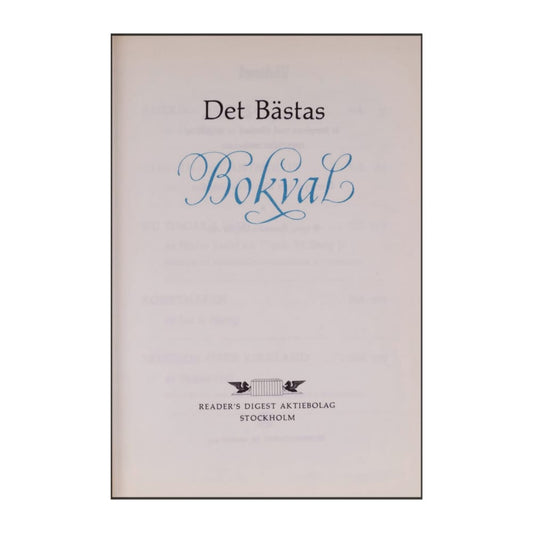 Det Bästas Bokval