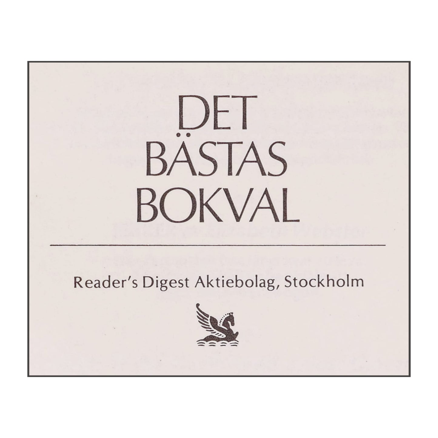 Det Bästas Bokval