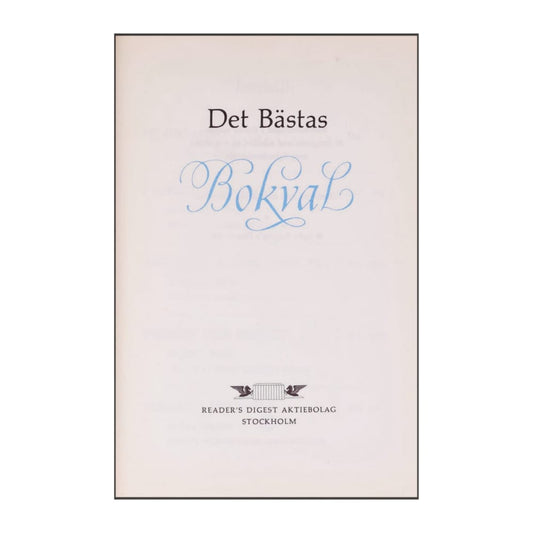 Det Bästas Bokval