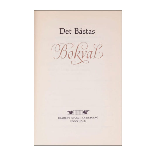 Det Bästas Bokval