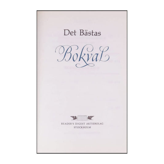 Det Bästas Bokval