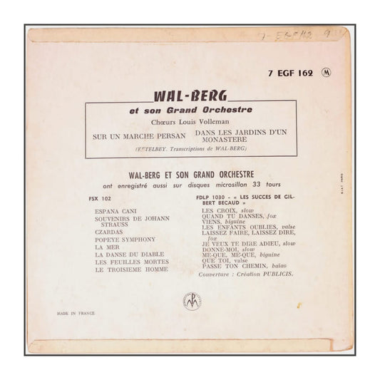 Albert W. Ketelbey: Sur Un Marché Persan