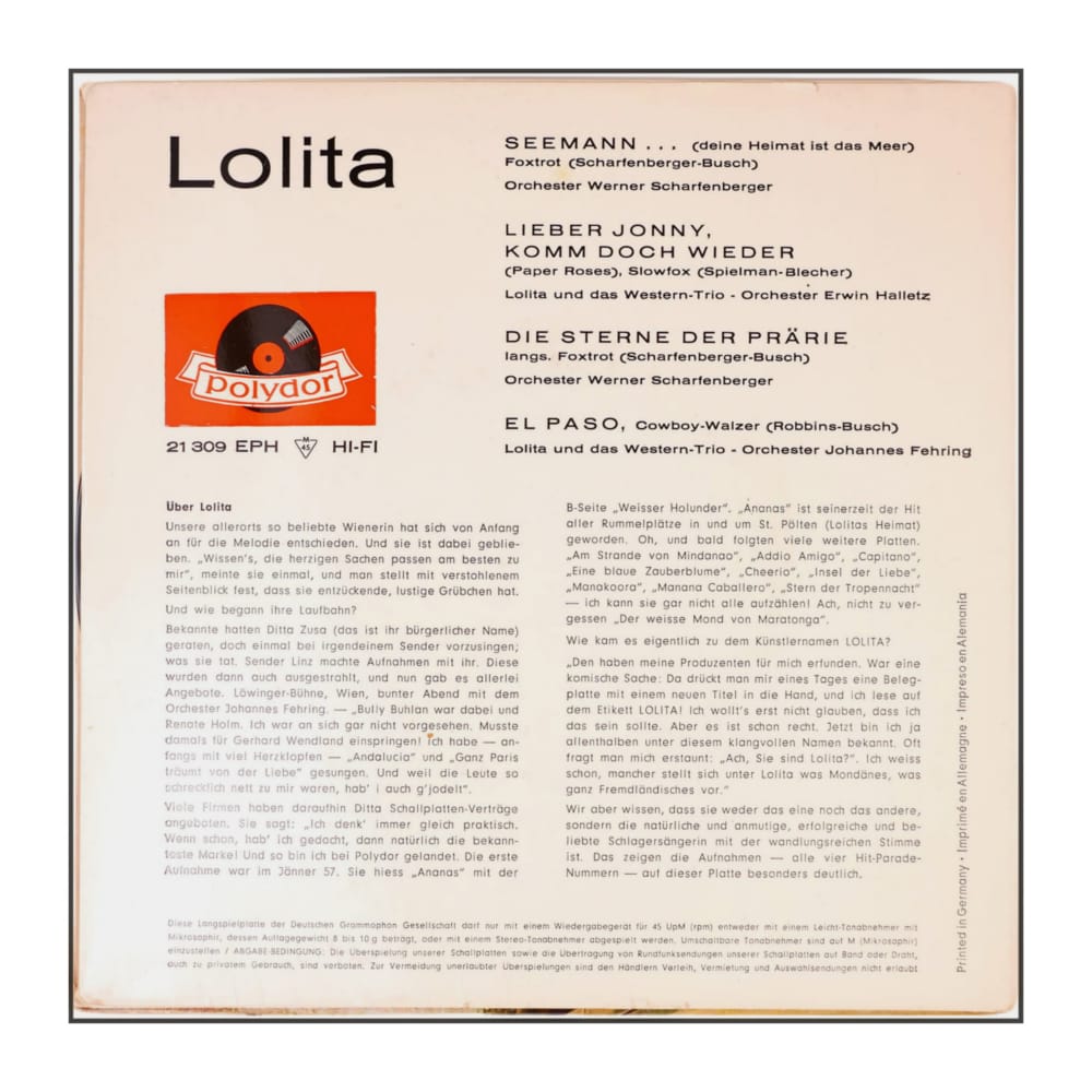 Lolita: Seemann
