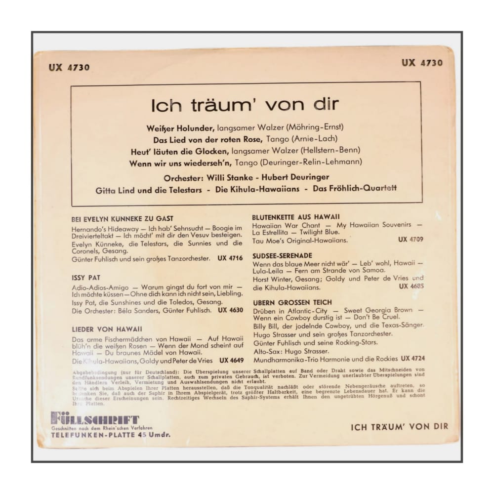 Gitta Lind: Ich Träum' Von Dir