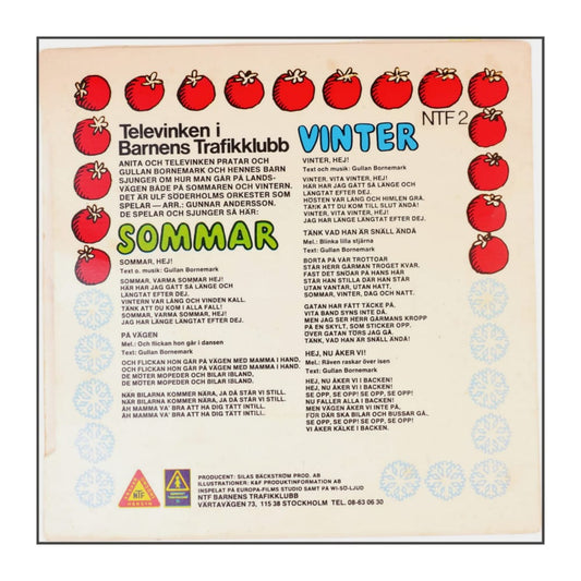 Anita & Televinken: Televinken I Barnens Trafikklubb Cover 2