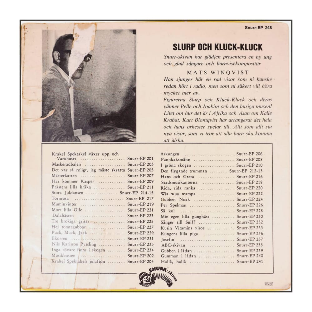 Mats Winqvist: Slurp Och Kluck-Kluck