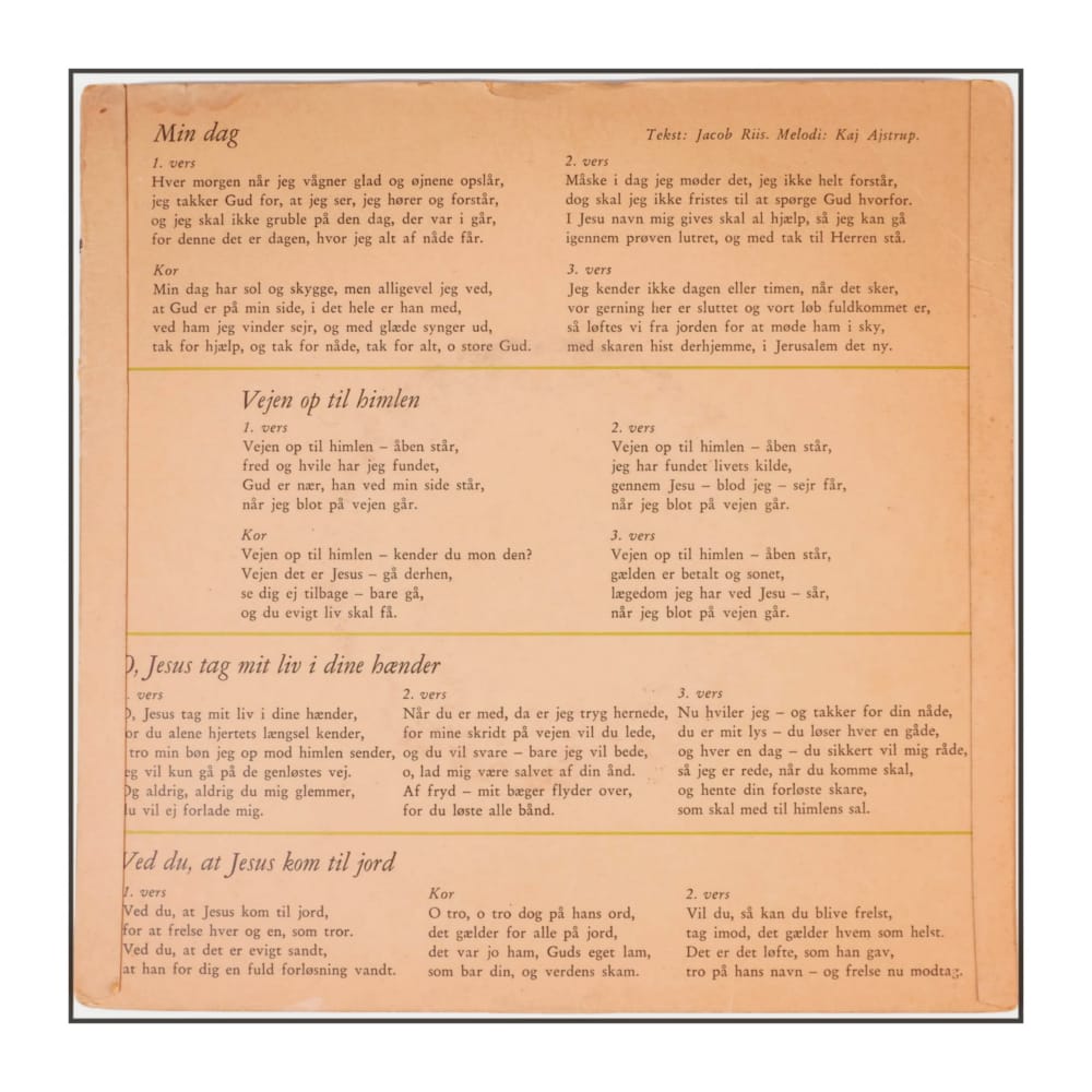 Elims Dametrio: Min Dag