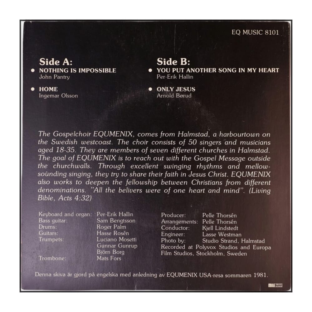 Equmenix: Nothing Is Impossible