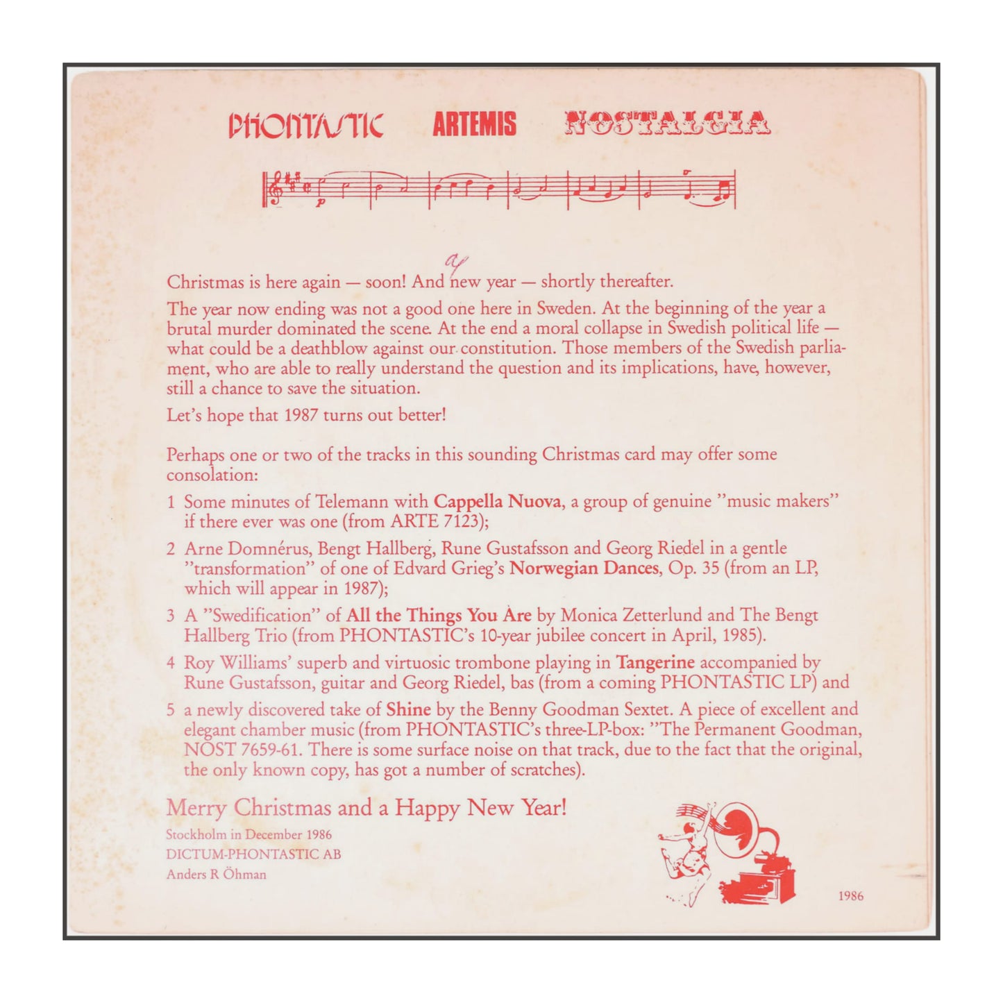 Xmas Mix 1986