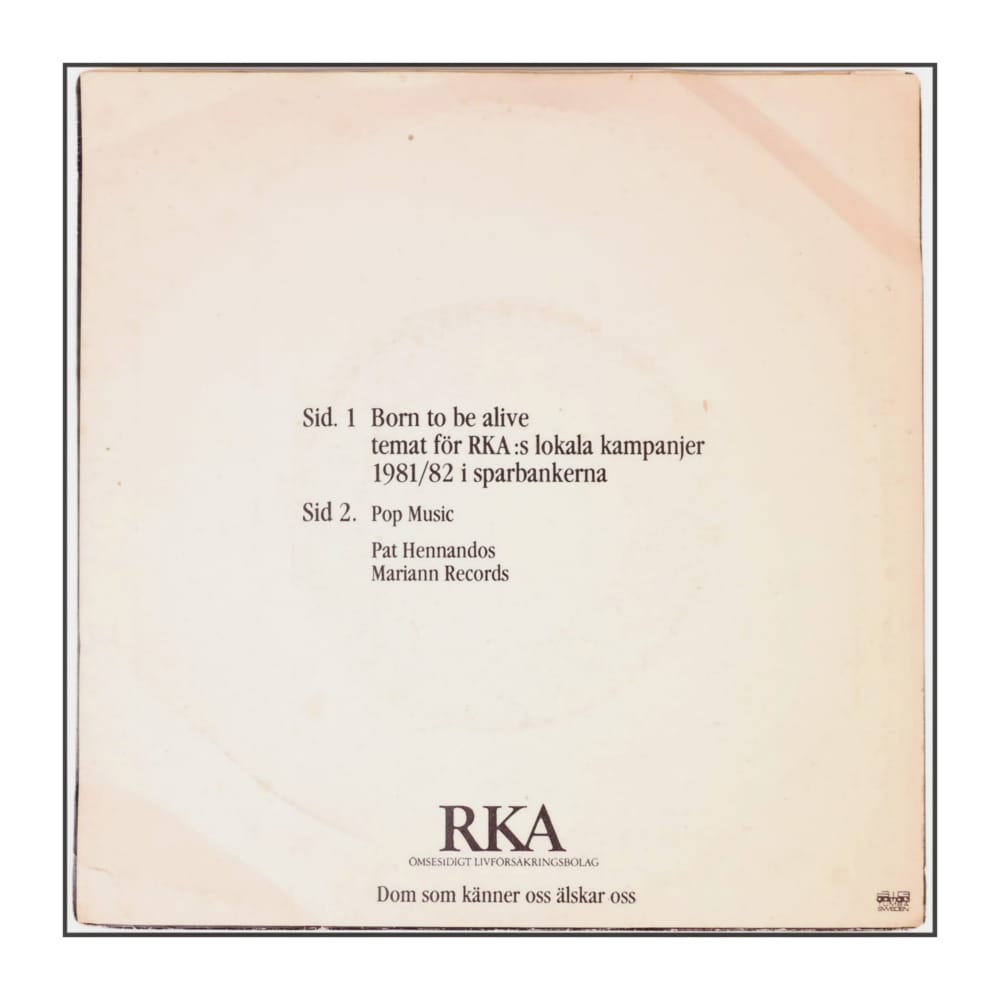 Pat Hernandos: Born To Be Alive