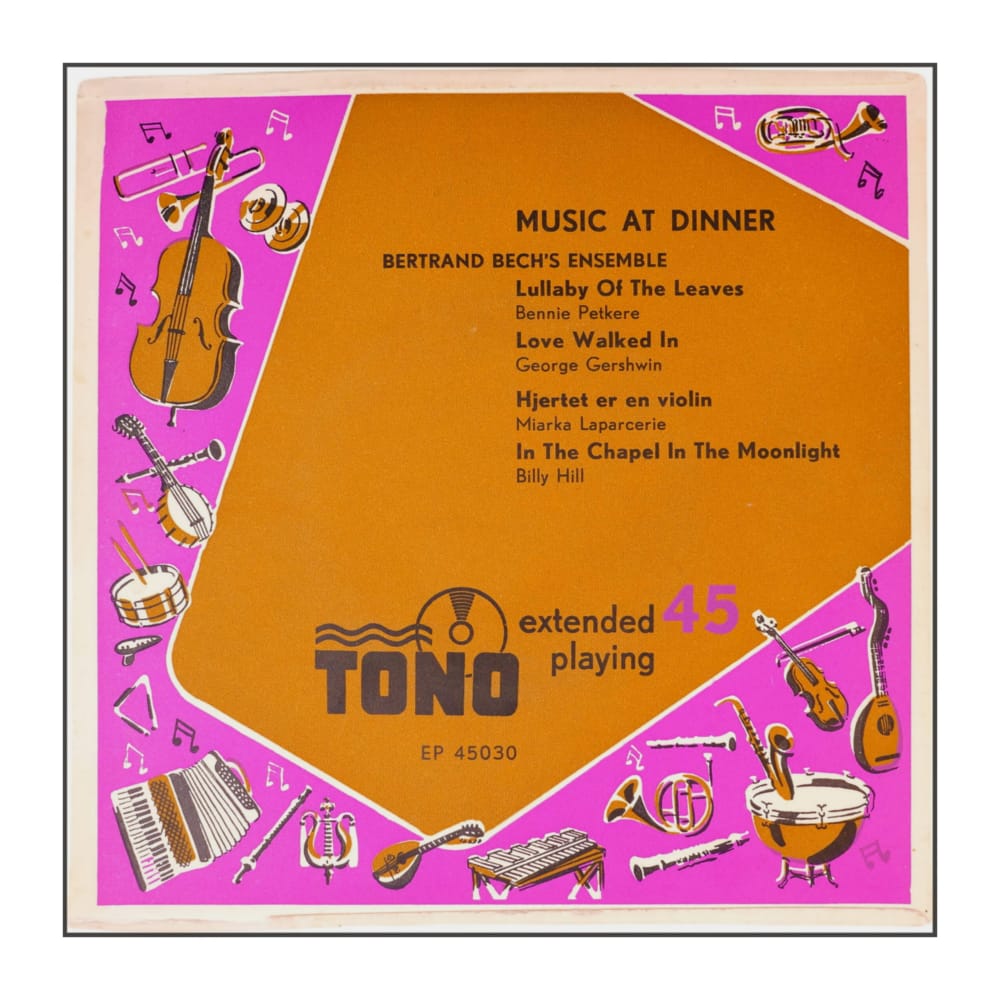 Bertrand Bech: Musik Ved Spisetid