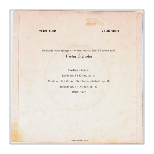 Victor Schiøler: His Master’S Voice