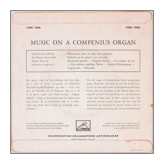 Compenius Organ: His Master’S Voice
