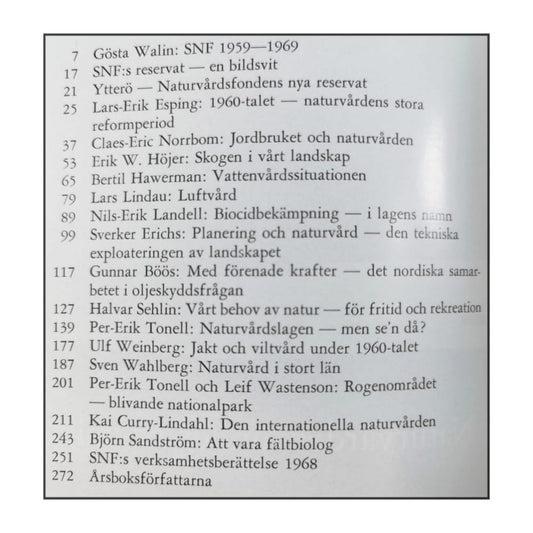 Snf 1969 Naturvården Under 16-Talet
