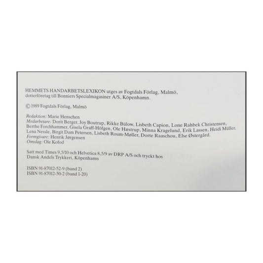 Hemmets Handarbeteslexikon 2