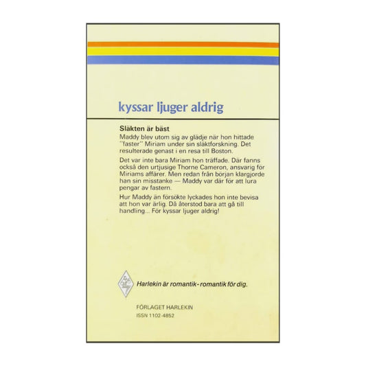 Virginia Hart: Kyssar Ljuger Aldrig