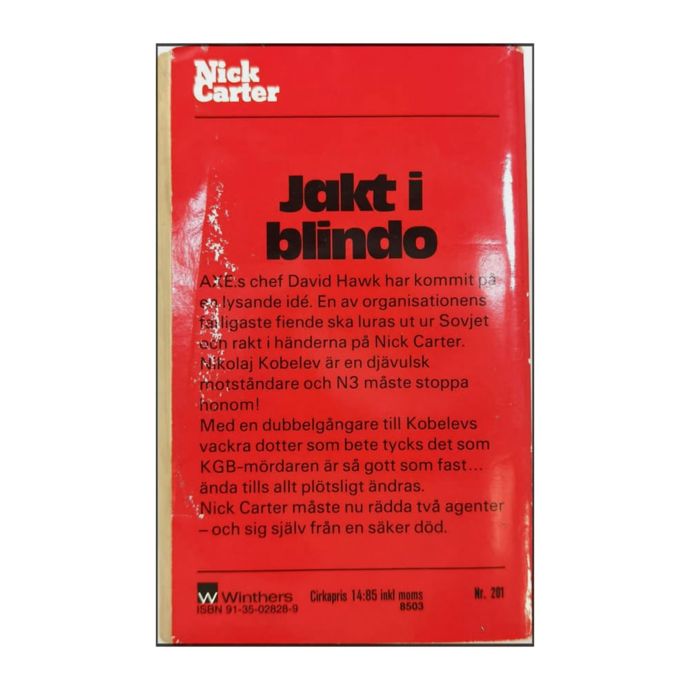Nick Carter: Jakt I Blindo