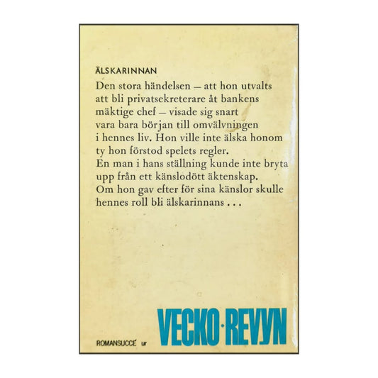 Erik Dagman: Älskarinnan