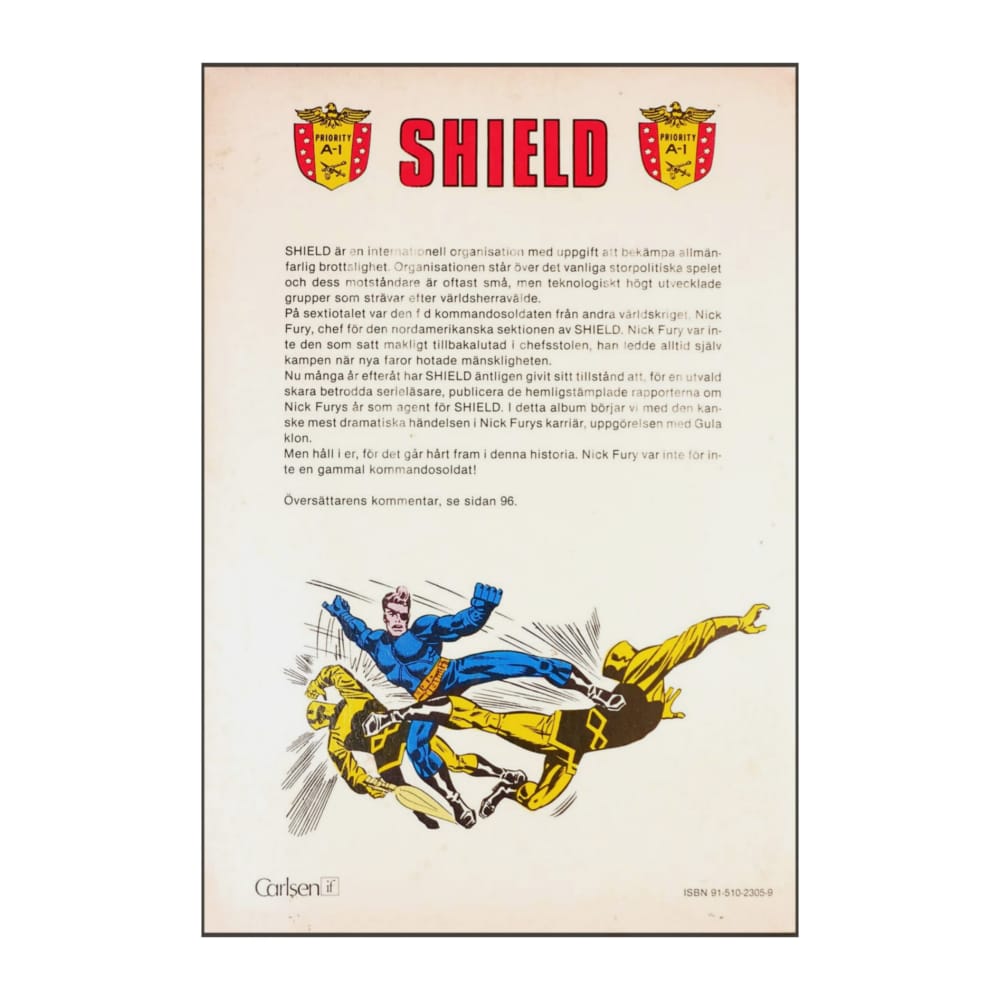 Shield 1: Nick Fury Kontra Gula Klon