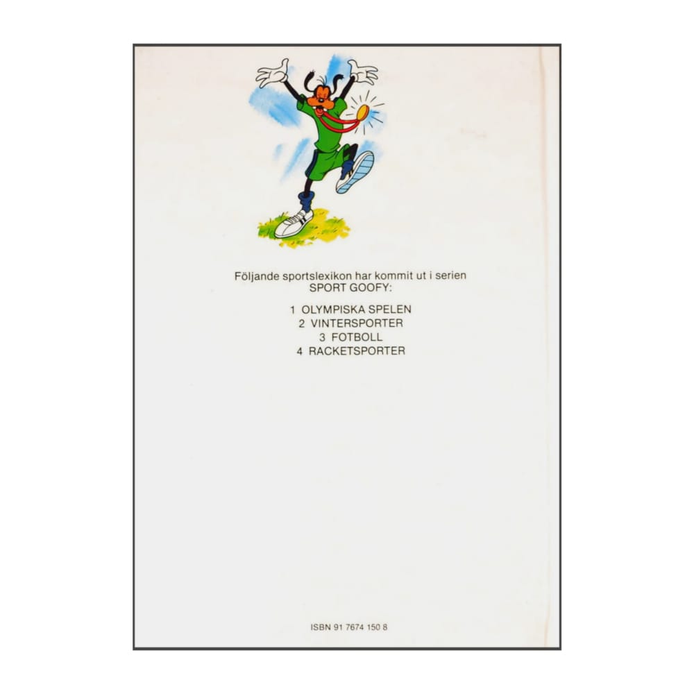 Sport Goofy 1: Olympiska Spelen
