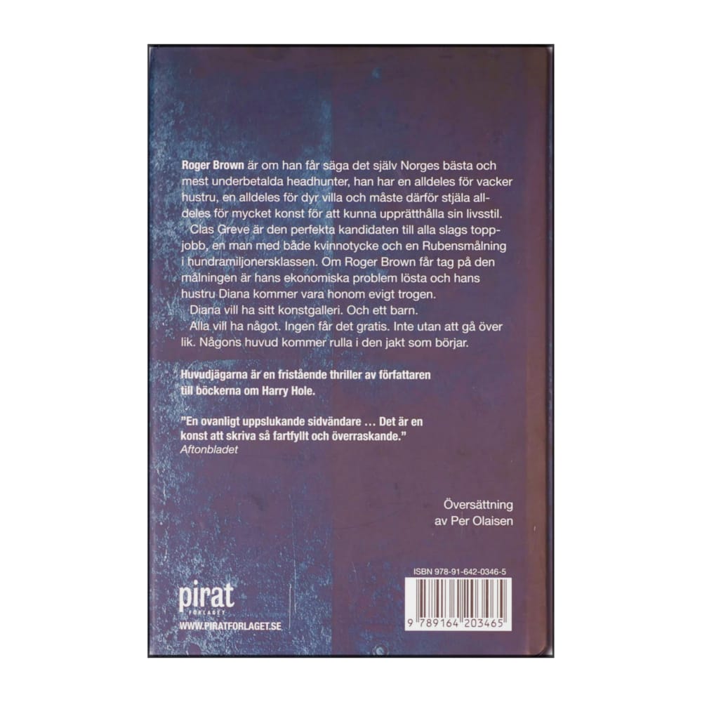 Jo Nesbø: Huvudjägarna