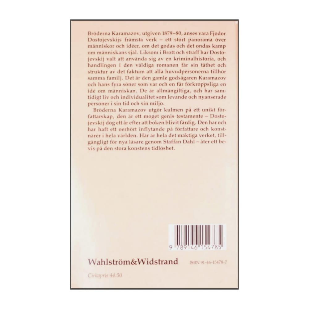 Fjodor Dostojevskij: Bröderna Karamazov