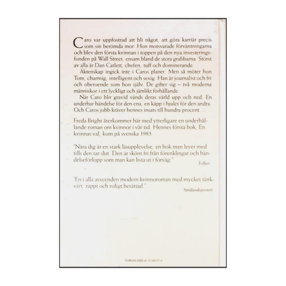 Freda Bright: Nära Dig