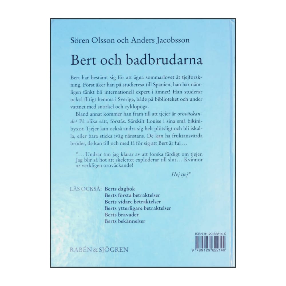 Bert: Bert Och Badbrudarna