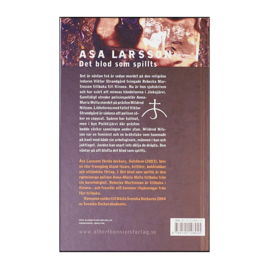 Åsa Larsson: Det Blod Som Spillts