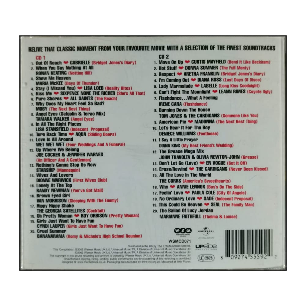 The Ultimate Chick Flick Soundtrack