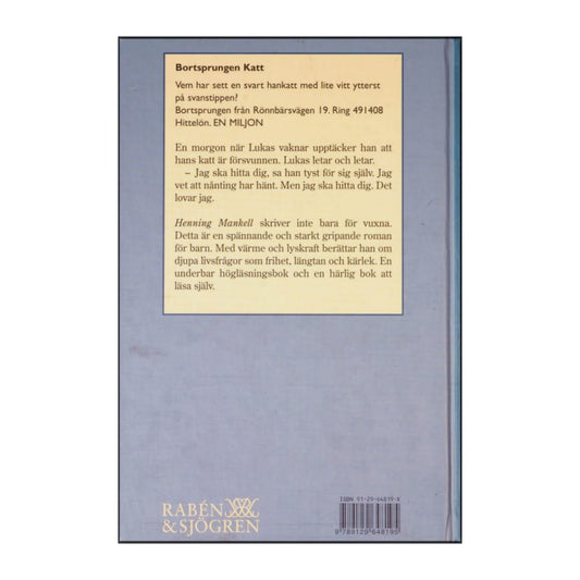 Henning Mankell: Katten Som Älskade Regn