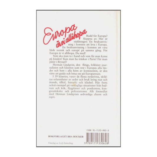 Herman Lindqvist: Europa Är Vi Allihopa