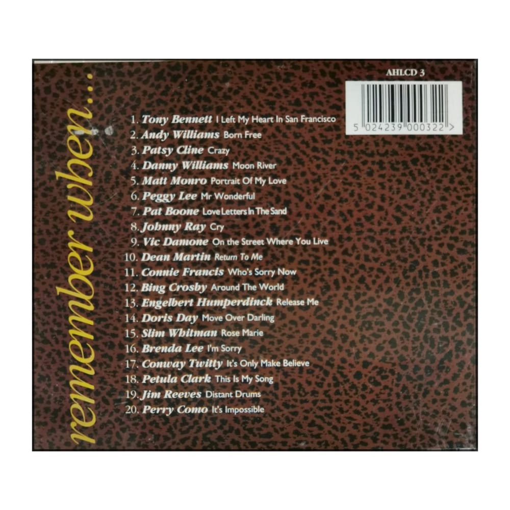 Remember When Singers Could Really Sing: 20 Golden Greats