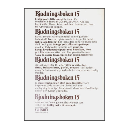 Bjudningsboken 15