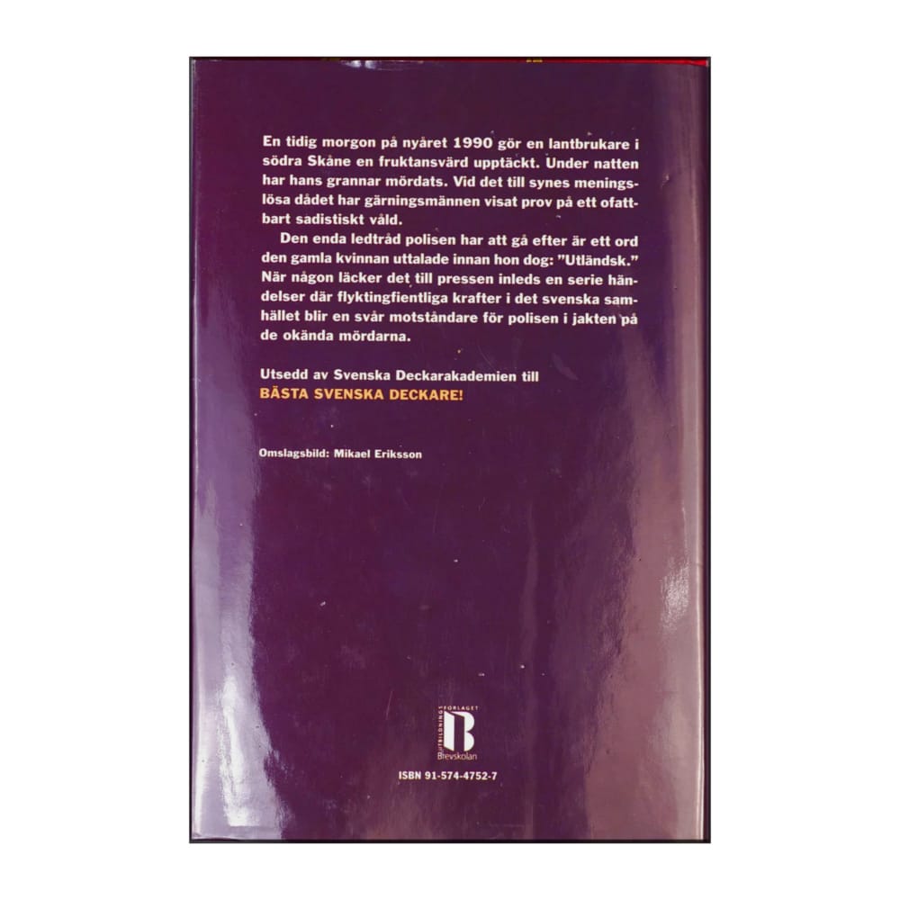 Henning Mankell: Mördare Utan Ansikte