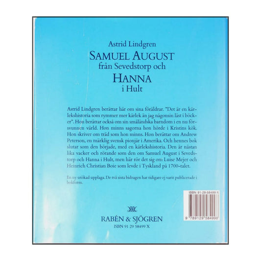 Astrid Lindgren: Samuel August Från Sevedstorp Och Hanna I Hult