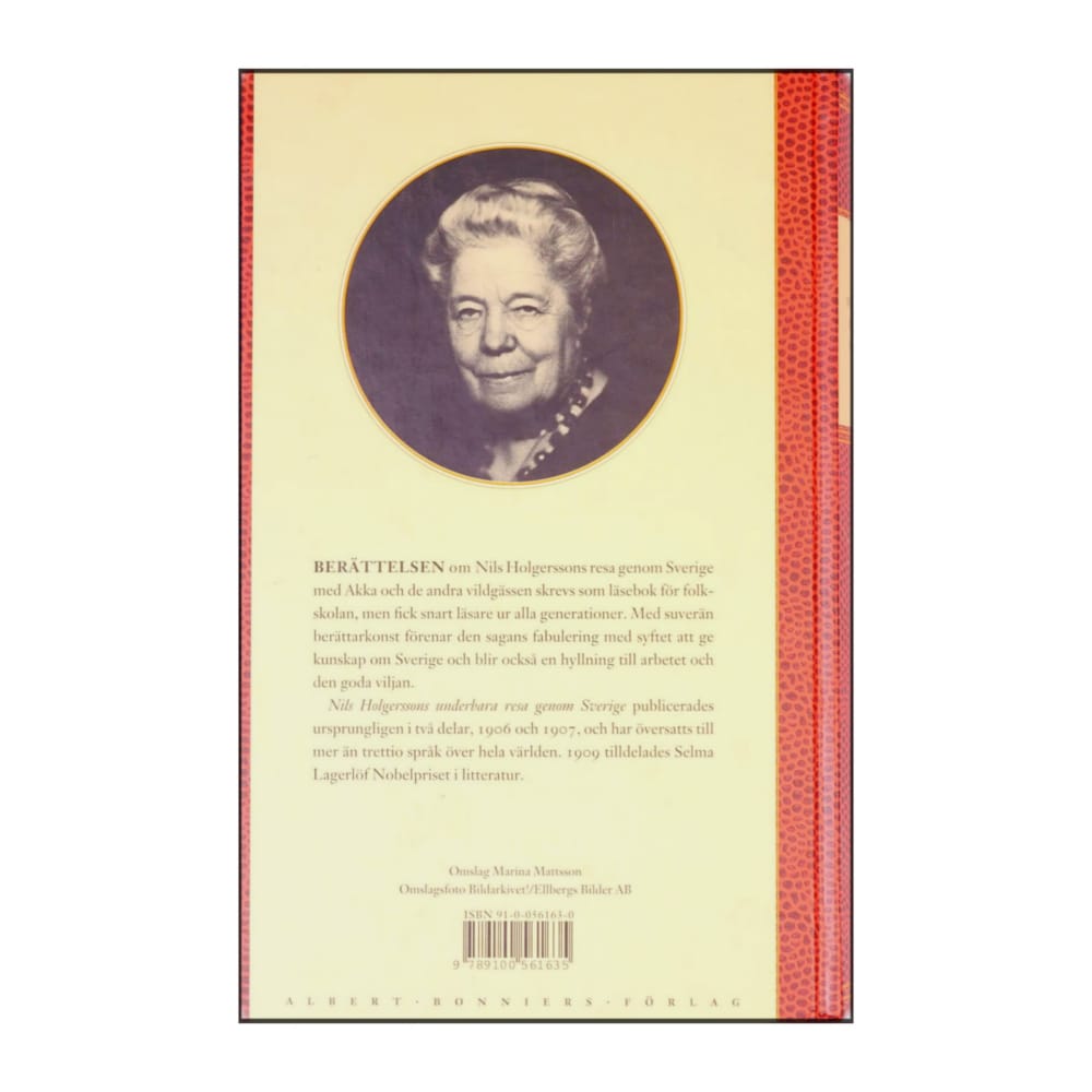 Selma Lagerlöf: Nils Holgerssons Underbara Resa Genom Sverige