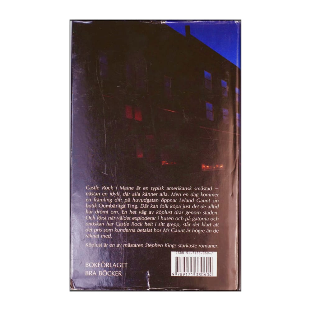 Stephen King: Köplust