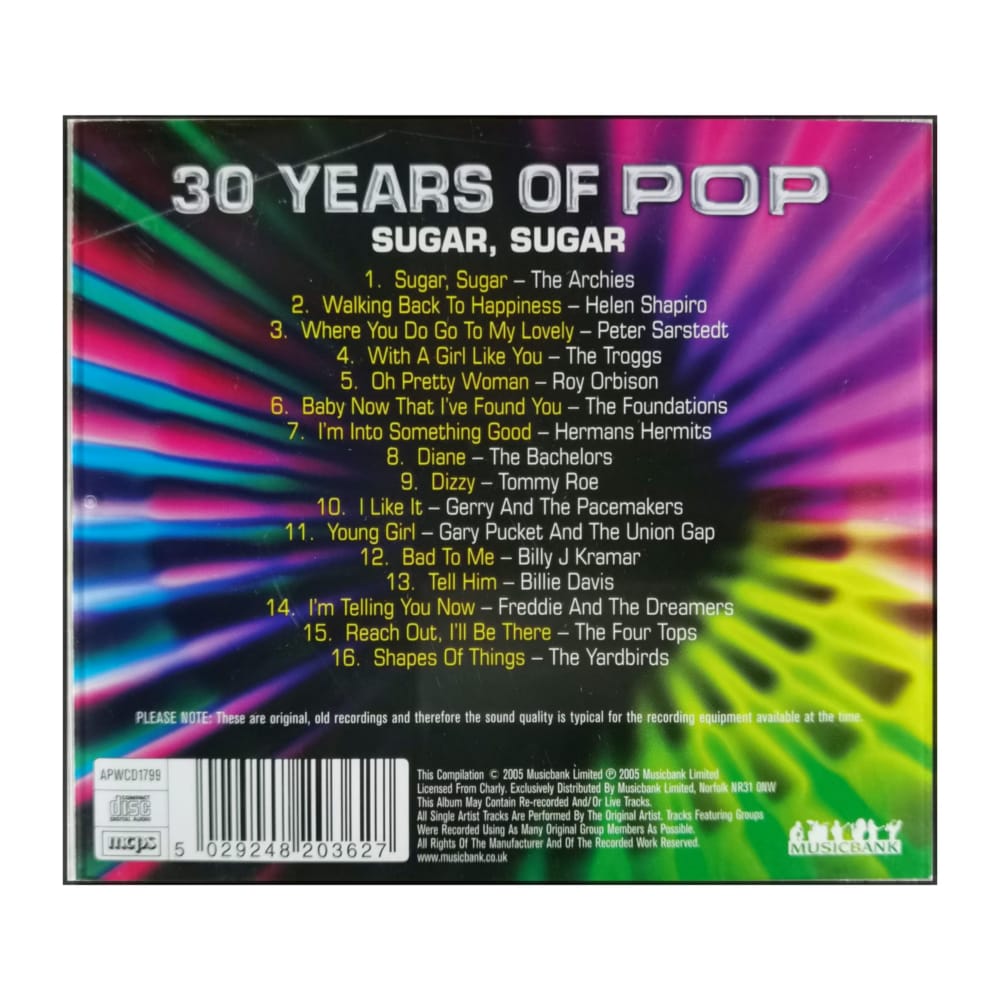 30 Years Of Pop: Sugar Sugar