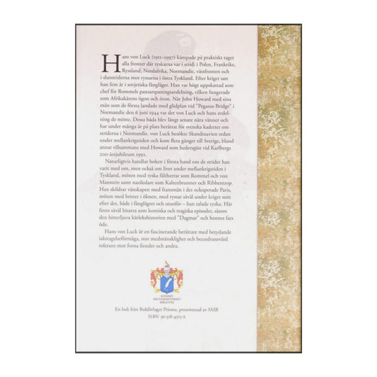 Hans Von Luck: Pansarchef Under Rommel