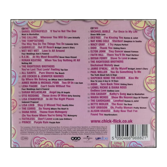 The Ultimate Chick Flick Love Songs