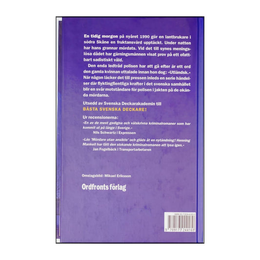 Henning Mankell: Mördare Utan Ansikte