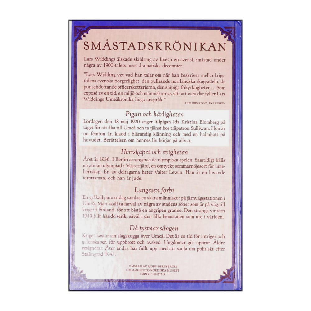 Lars Widding: Pigan Och Härligheten