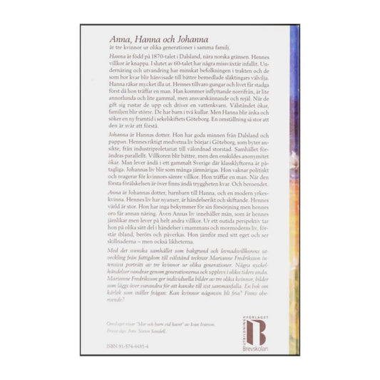 Marianne Fredriksson: Anna Hanna Och Johanna