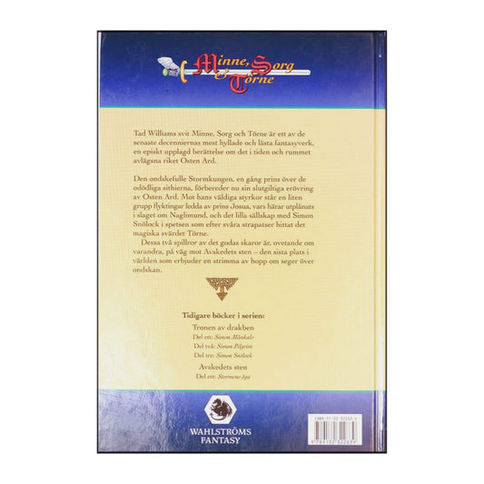 Tad Williams: Minne Sorg Och Törne - Avskedets Sten