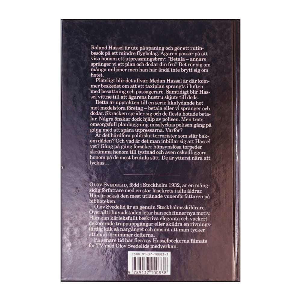 Olov Svedelid: Utpressarna